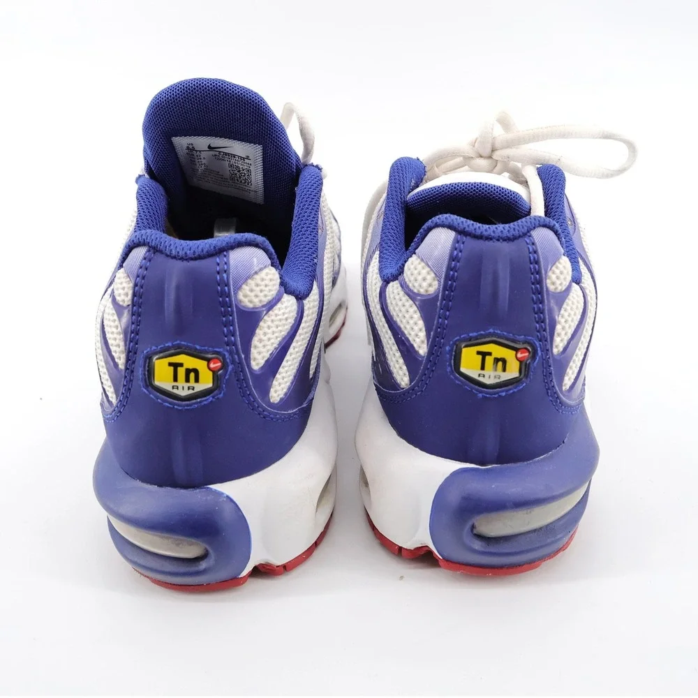 Nike Air Max Plus‎ CJ9928-100 Sneakers Blue White Mens 8.5 No Insoles